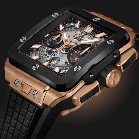 hublot square bang watch